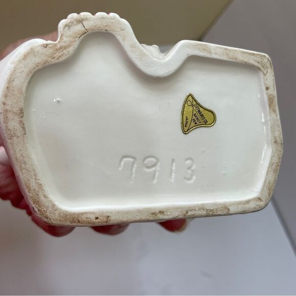 VINTAGE 70s CERAMIC NURSERY DECOR. MADE IN JAPAN. SET OF FOUR. - Picture 11 of 14